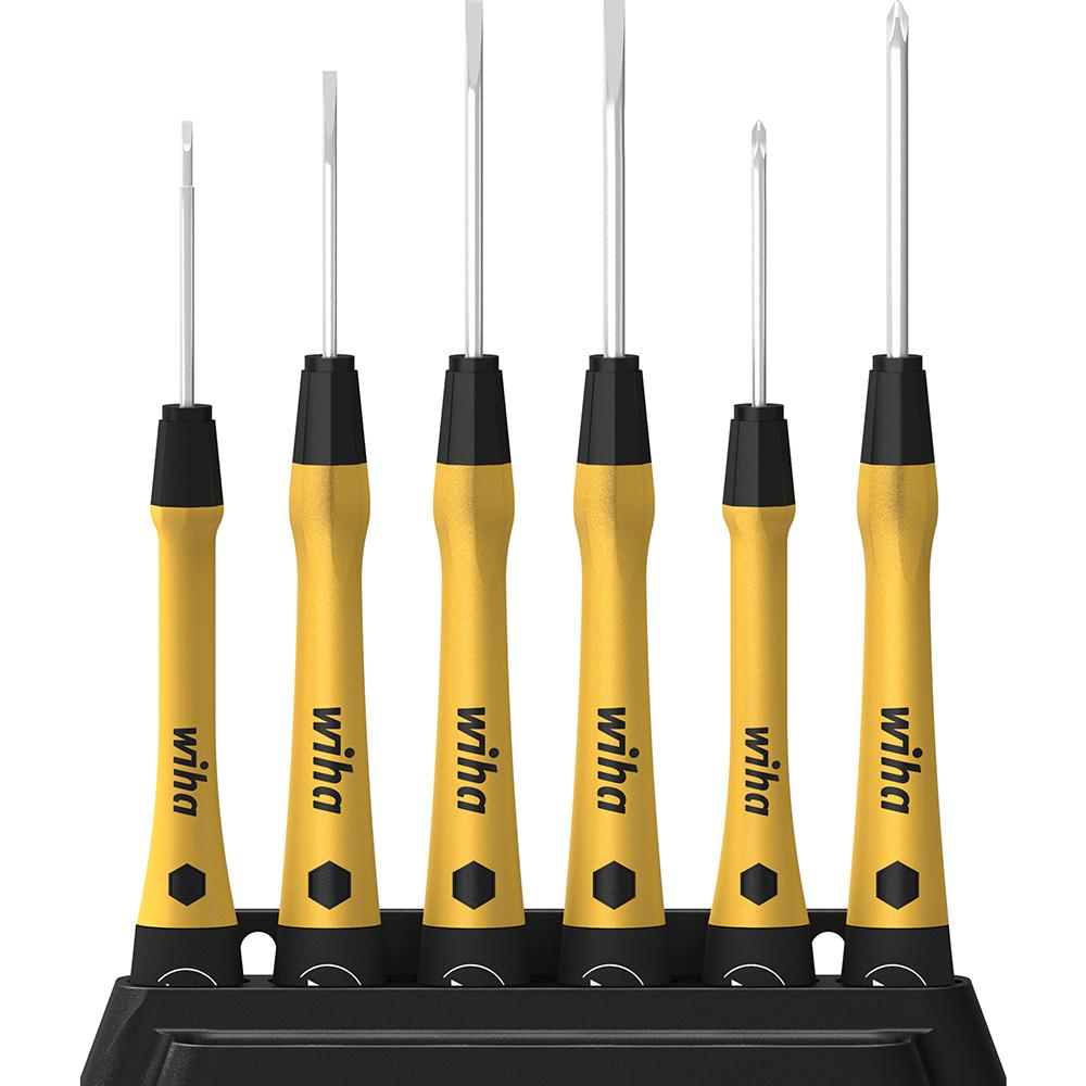 Wiha ESD Micro Screwdriver Set 270 PK601