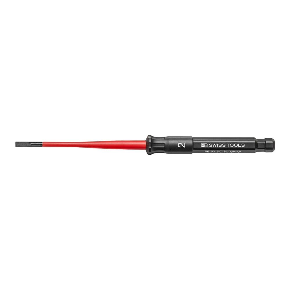 PB Swiss Tools Insulated Interchangeable Blade Slotted 5215 C SL