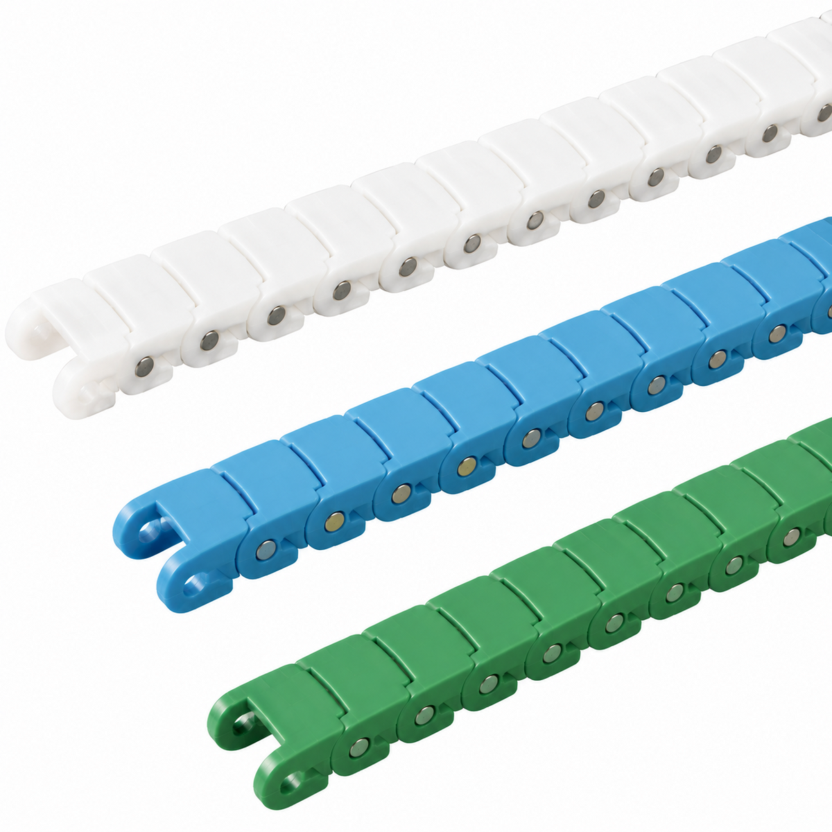 Tsubaki RSP35 Plastic Block Chain RSP Series (Pitch 9.525 mm, Stainless Steel Pin)