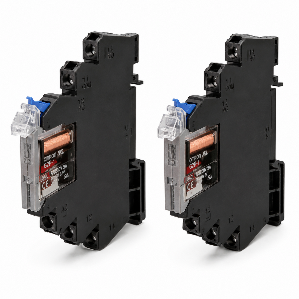 Omron G2RV-ST Slim I/O Relay Parts (Maintenance Relays, Short Bars, PLC Interface, Cables)