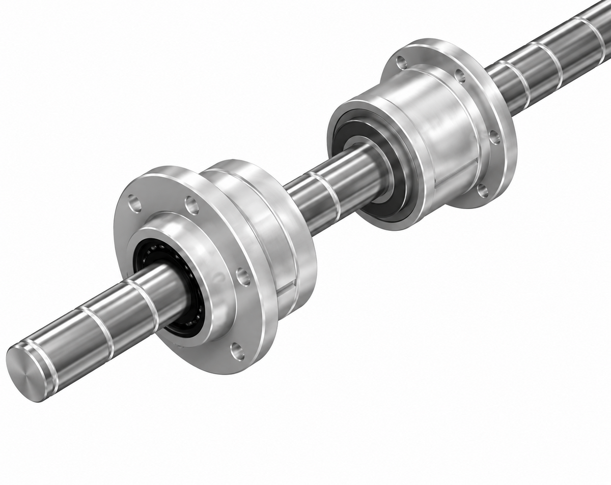 THK BNS-A Ball Screw / Spline Combined Unit (Compact, Linear + Rotary, φ8~40)
