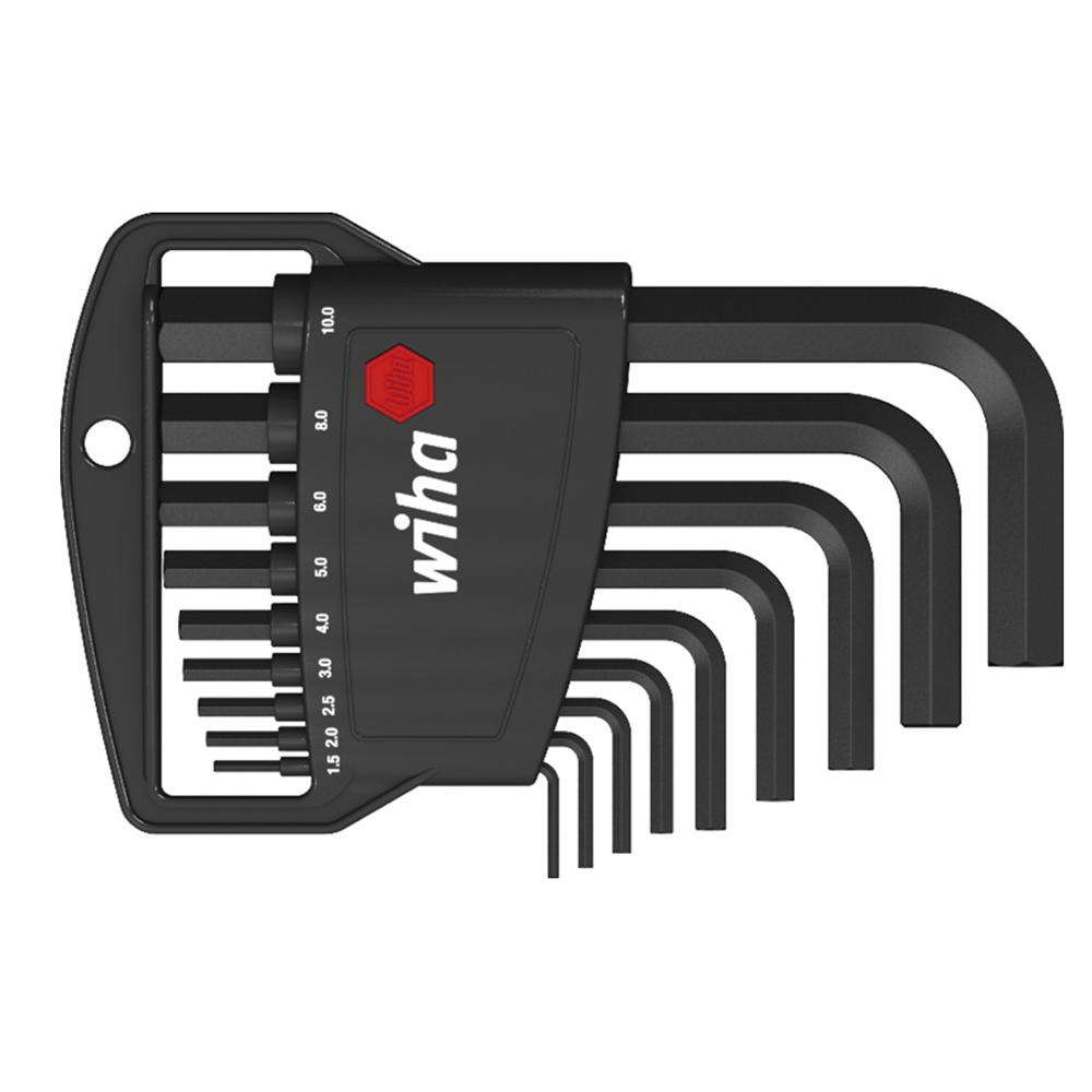 Wiha Hex L-Key Set Black 350H9