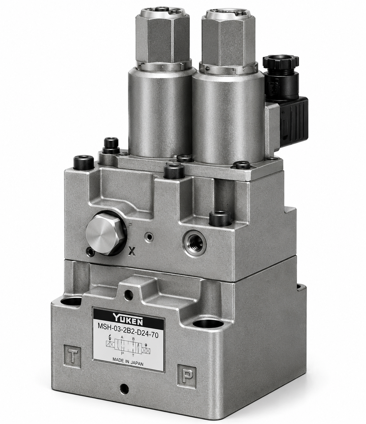 Yuken EFBG-10 10Ω-10Ω Proportional Power-Saving Valve (E series, 24.5 MPa, max 500 L/min, size 10)