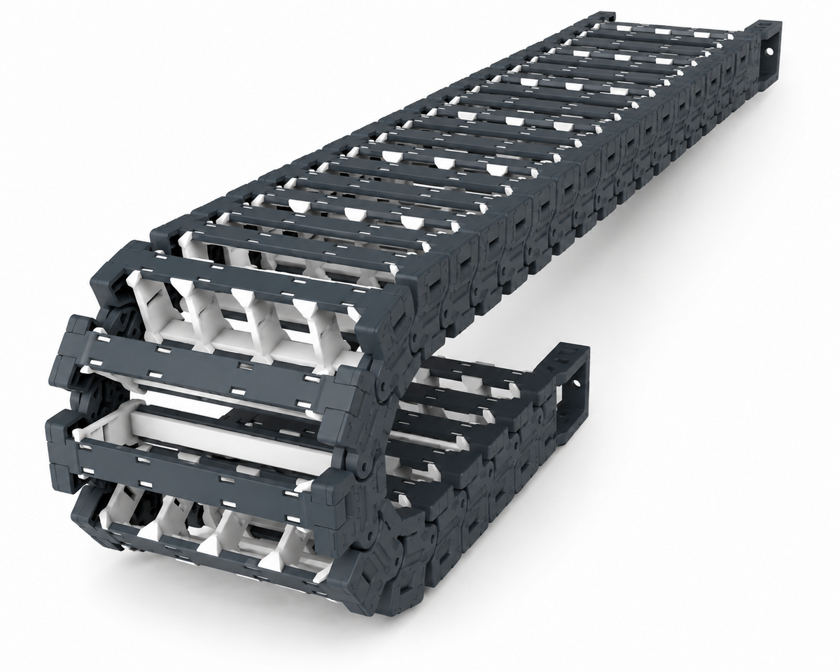 CP System nsb022CRG G-Clean Chain (Clean Room Type, UHMW-PE, Inner Width 27-77mm)