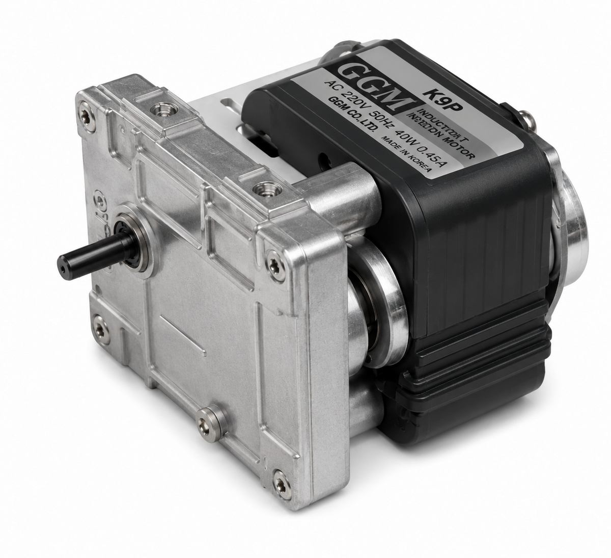 GGM KGQ Gearhead for KA61 Shaded-Pole Motors (□60, 1/96–1/532)
