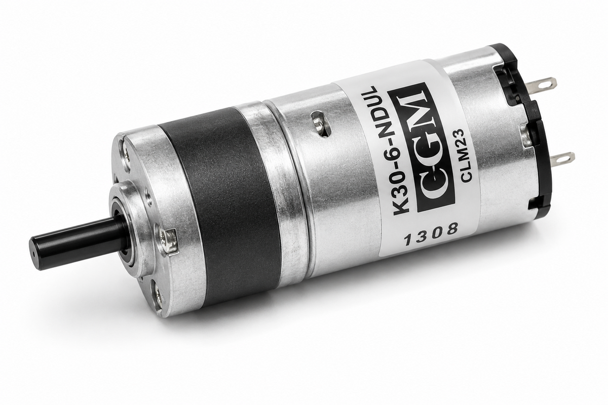 GGM K35-3448-T DC Planetary Geared Motor (ø35mm, 7500 rpm class, 12/24V, 1/5–1/721)