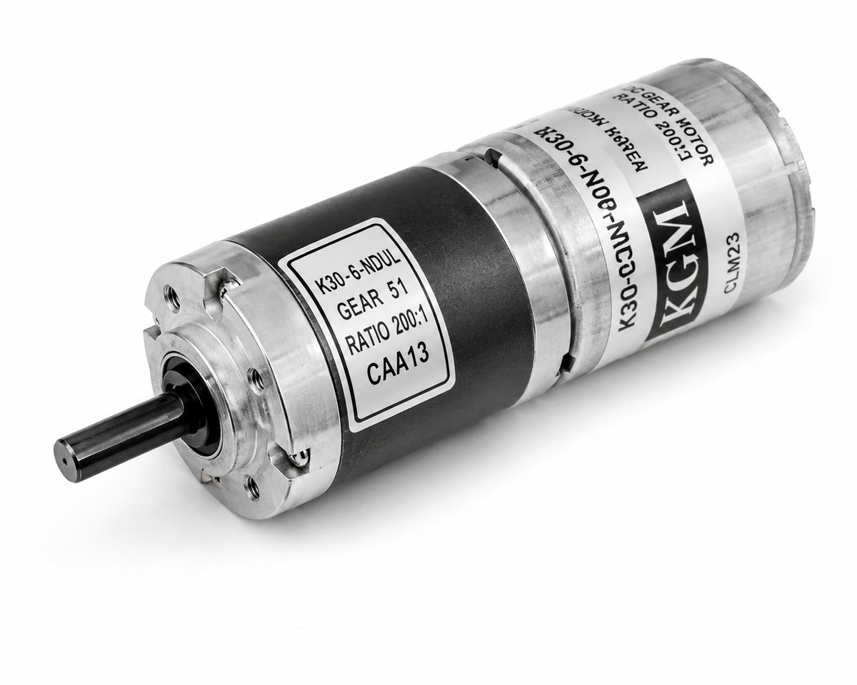 GGM K35-3640 BLDC Planetary Geared Motor (ø35mm, 12/24V, 1/5–1/721)