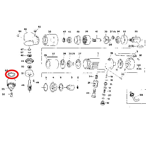 SP-1510AH Parts Ring