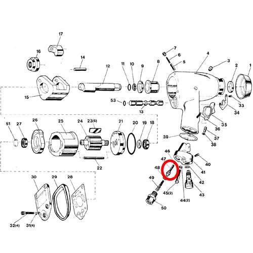 SP-1135B Parts Throttle Valve