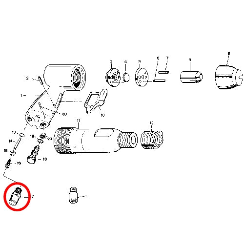 SP-1410K Parts Inner Bushing