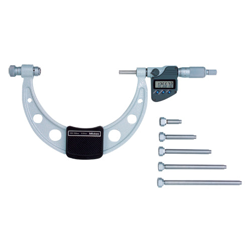 Mitutoyo 340-251-30 Interchangeable Anvil Outside Micrometer (Digimatic)