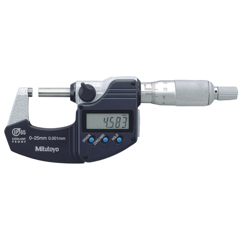 Mitutoyo 293-230-30 Digimatic Outside Micrometer (Waterproof, Output)