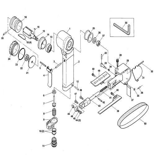 SP-1380 Parts Blade Set (4EA)