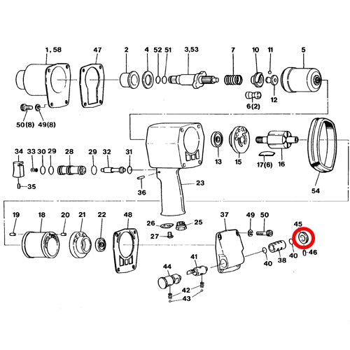 SP-1156TR Parts Knob
