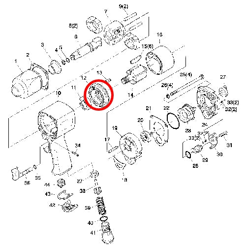 SP-7142S Parts Top Plate