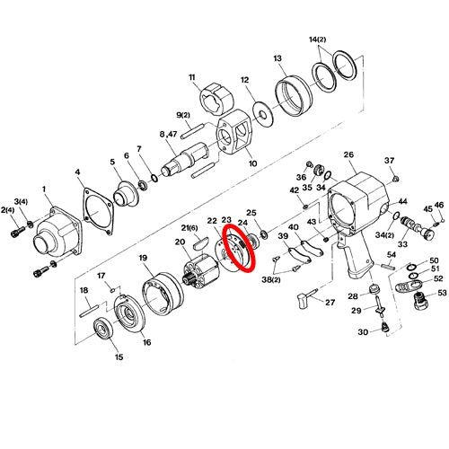 SP-1158 Parts Bottom Plate Gasket