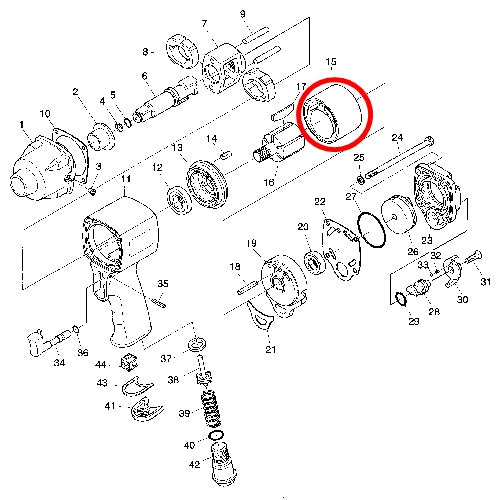 SP-7140 Parts Cylinder