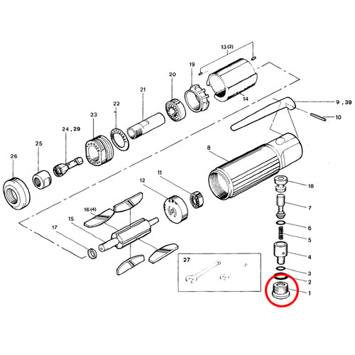 SP-1200 Parts Valve Screw