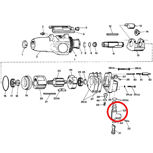 SP-1138 Parts Swivel Inner Nut