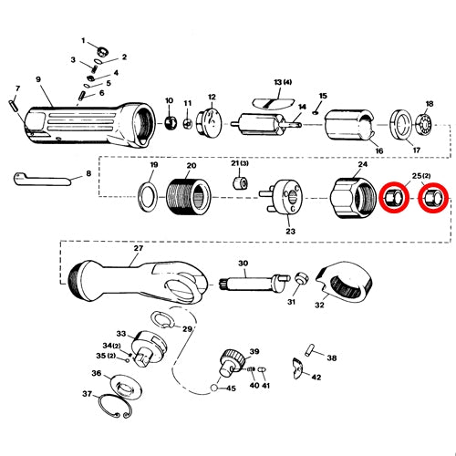 SP-1133SX-2 Parts Bushing