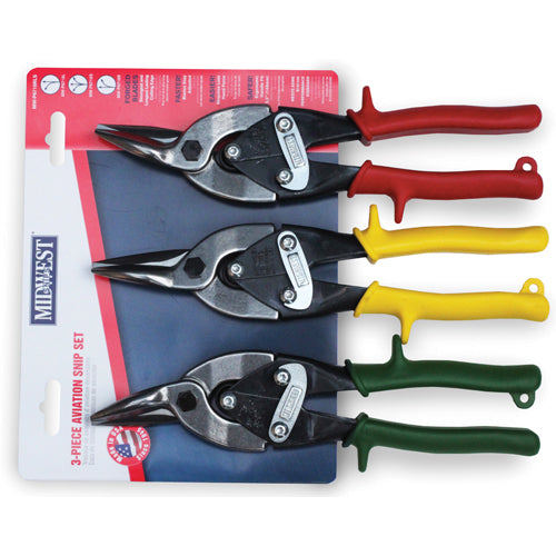 MIDWEST P6716RLS Aviation Scissors Set