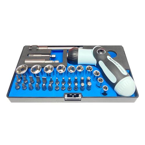 Seshin Buffalo SB-FHR38 Driver Ratchet Screwdriver Set