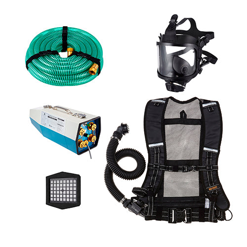 SG Life Safety HM-5000/4E Supplied Air Mask