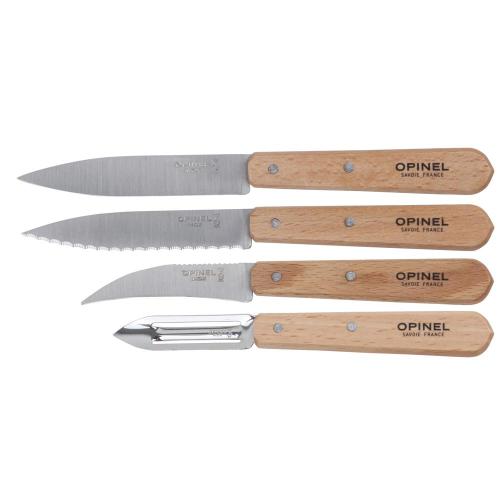 Opinel 276-4412 Kitchen 4-Piece Set