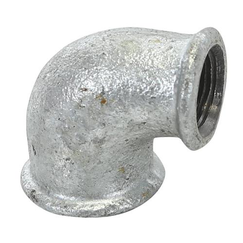 Taebaek Metal 805-2434 White Brass Two-Way Elbow