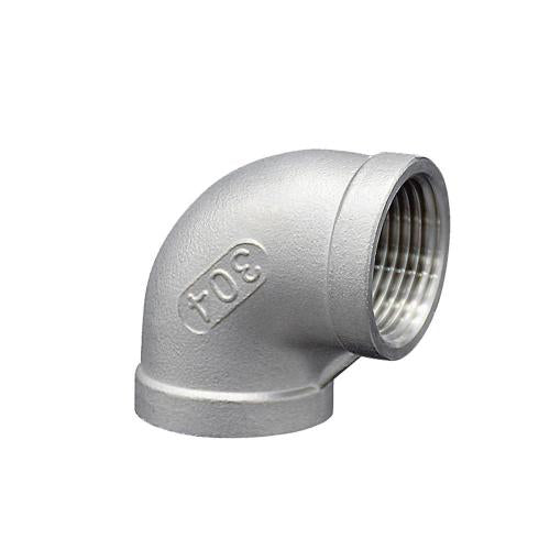 Taebaek Metal 805-8128 Stainless Steel Thread Elbow 90°