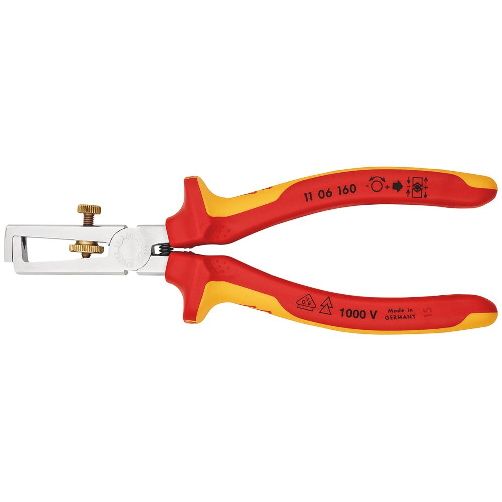 KNIPEX Insulated Insulation Stripper 11 06 160 SB