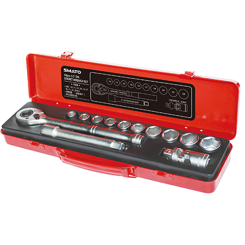 SMATO Socket Wrench Set 1/2" 14pcs