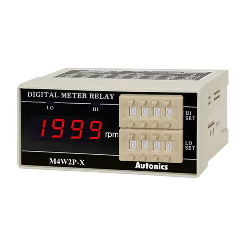 Autonics M4Y/M5W/M4W/M4M Series Digital Tachometers (Speed Meters)