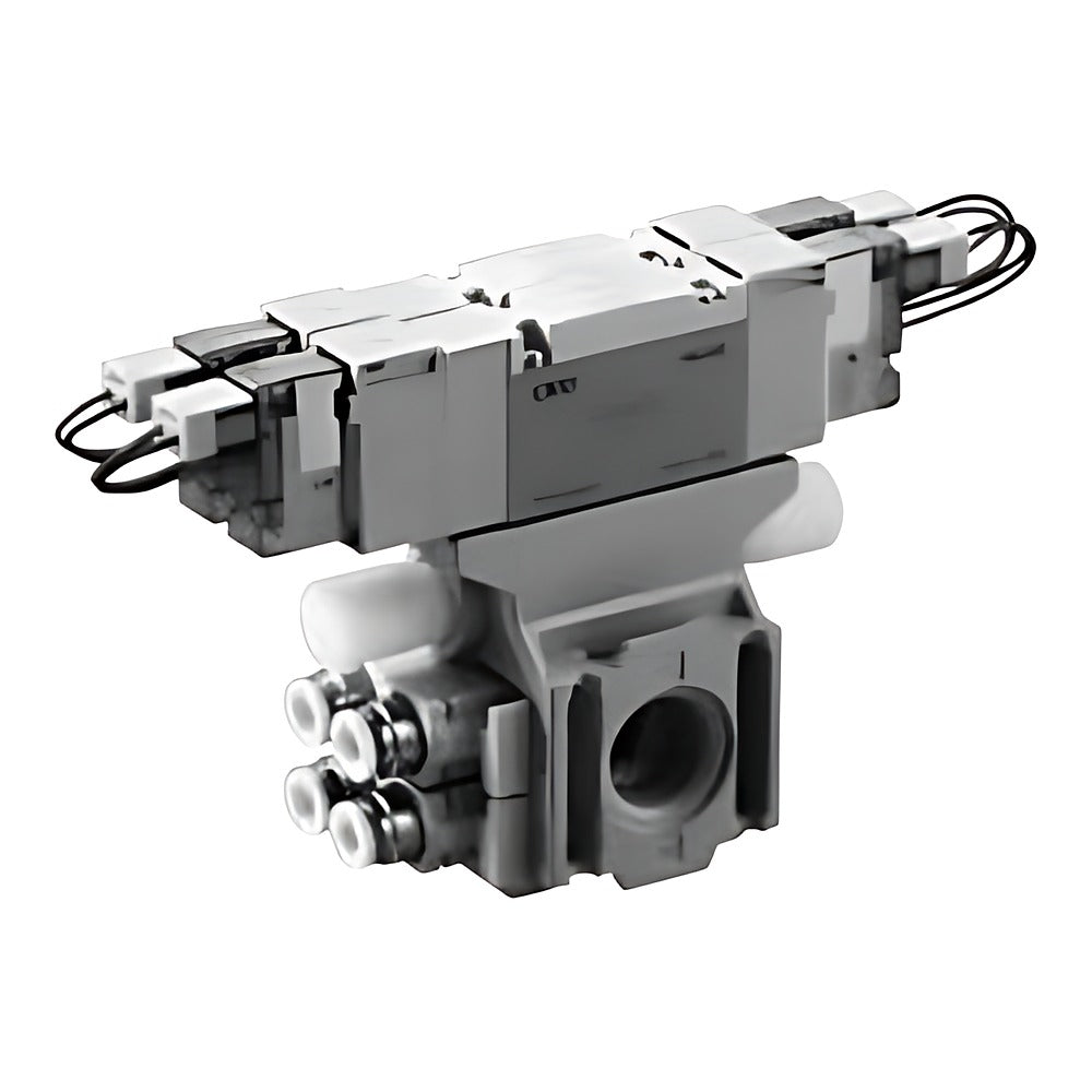 CKD CXU30-4G2R Module 5-Port Solenoid Valve (2-Station Sub-Base)