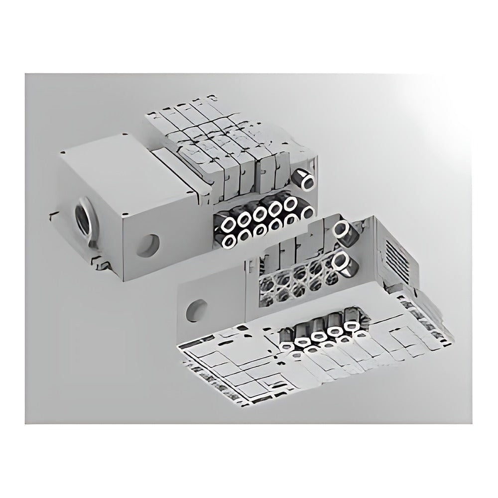 CKD MW4GB2-T7/T8 Serial Transmission Manifold (Side-Ported Base)