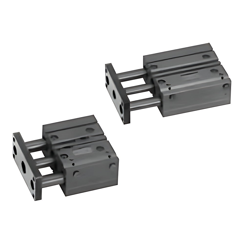 CKD STS/STL-C Guided Cylinder (Rubber Air Cushion, Bore 32-80)