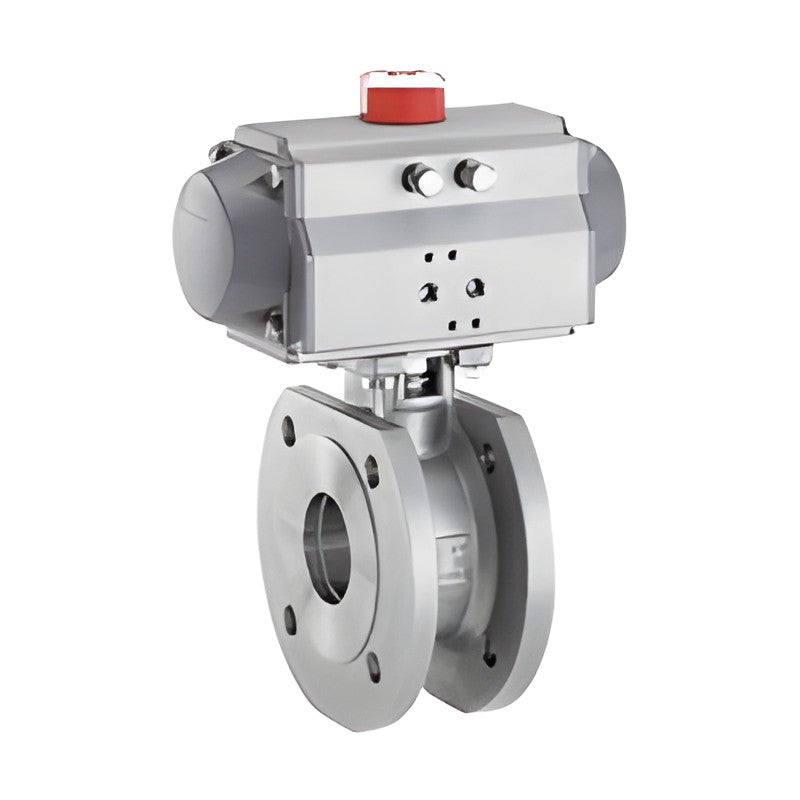 GEMÜ 761 Compact Flanged Ball Valve (Pneumatic, DN 15-100)