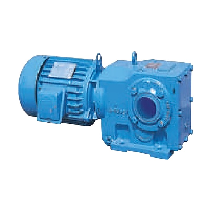 Hyosung K Series Right-Angle Bevel Geared Motor, 0.4-55 kW