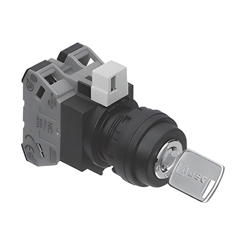 IDEC HW Series 22 mm Key Selector Switches (Pin Tumbler)