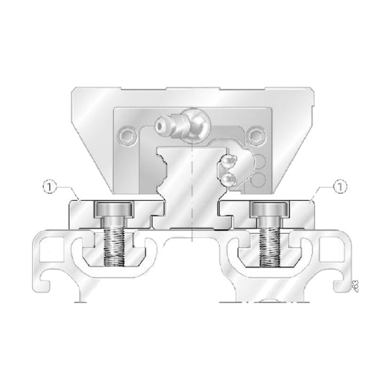 INA KUVE..K Monorail Assemblies for Structural Profiles