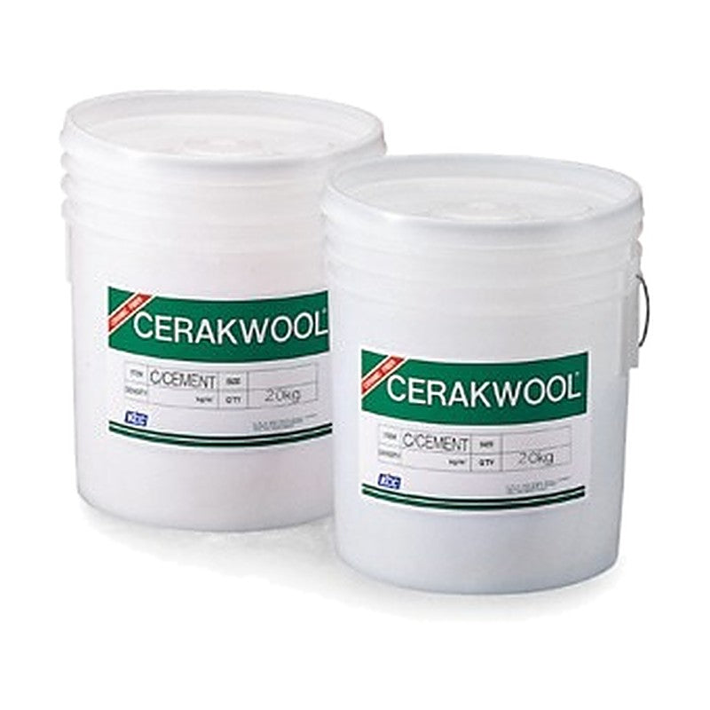 KCC CERAK WOOL Refractory Accessories (Moldable, Cement, Bond)