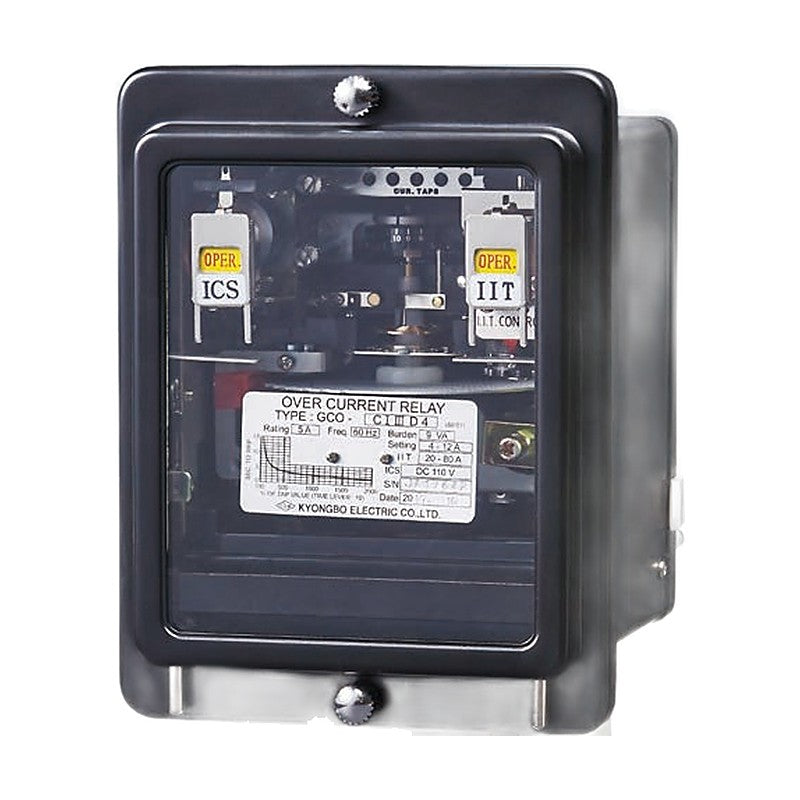 Kyongbo Electric Long Time Over Current Relay with Instantaneous Unit GCO-CI L (Normally Open Contact)