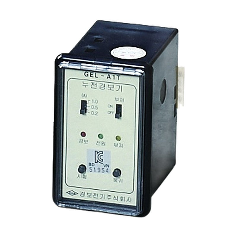 Kyongbo Electric Single-Circuit Earth Leakage Detector GEL-A1S / GEL-A1T