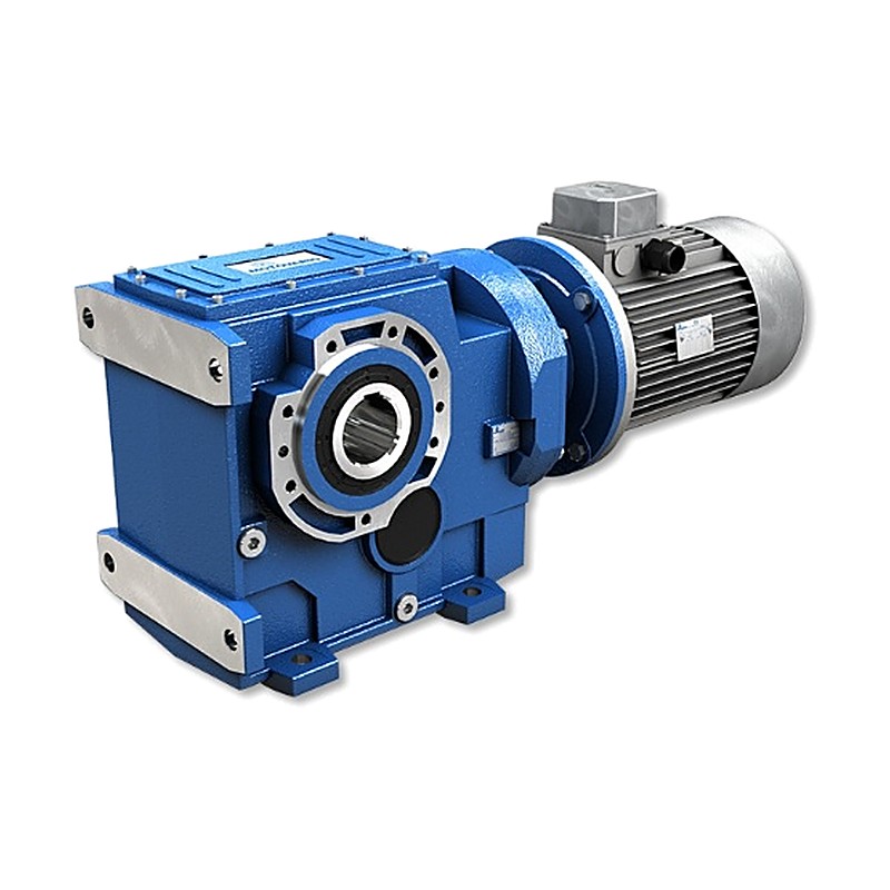 Motovario B Cast Iron Helical Bevel Gearmotors (B123-B163, 0.75-90 kW)