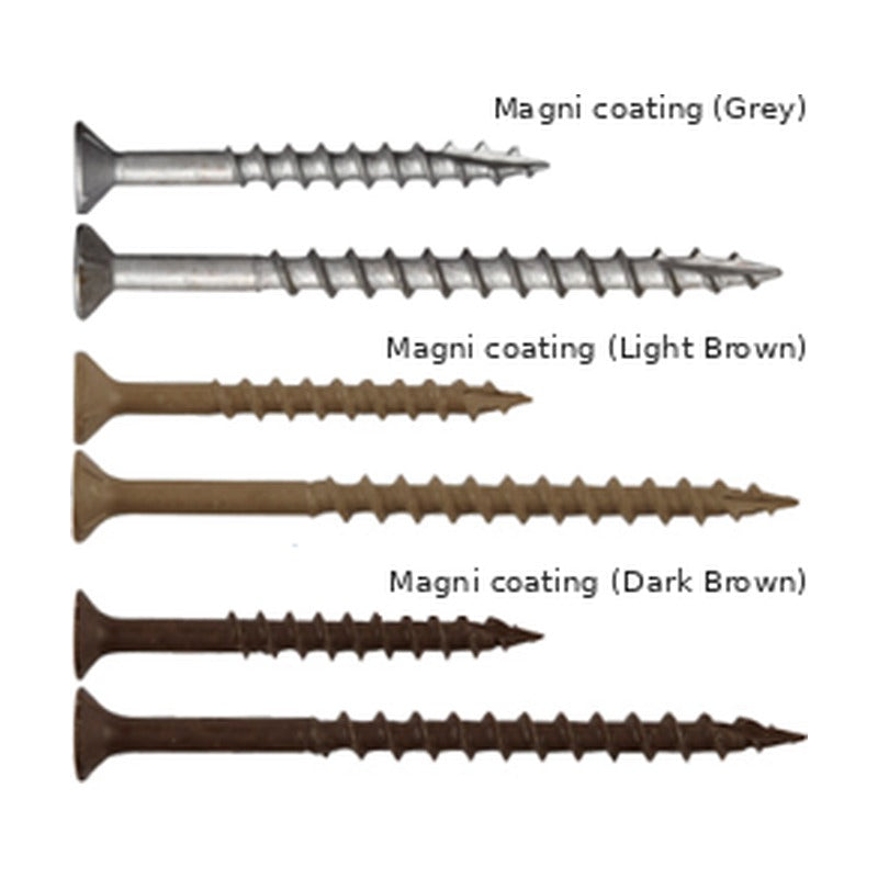 Myunghwa Metal TYPE17 Flat Head Screw #6-#10, Magni (32-90 mm)