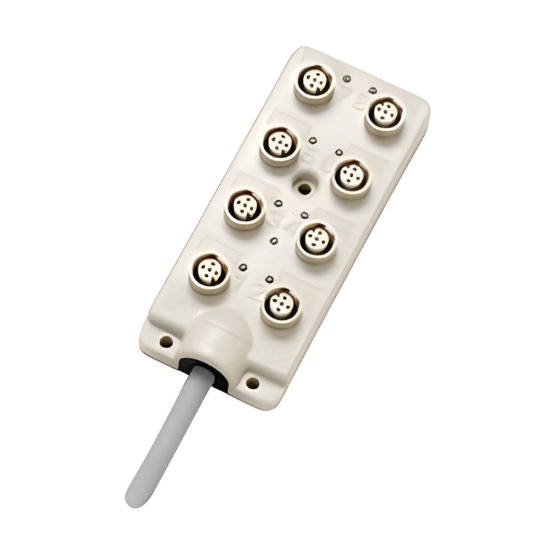 Omron XW3B M12 Screw Connector Terminal Box (4/6/8 Ports)
