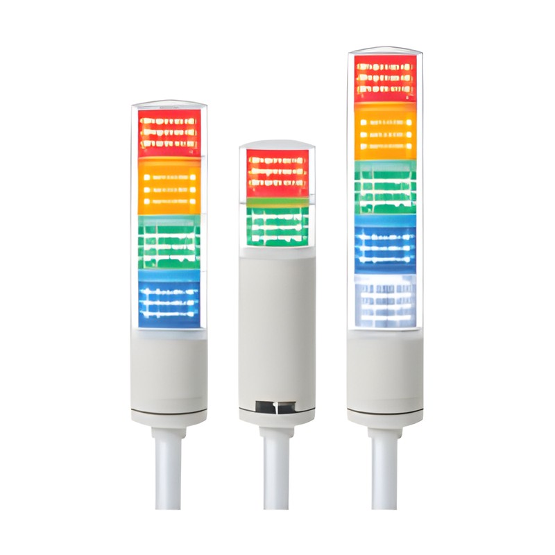 Qlight QTC70L / QTCA70L Ø70mm Modular LED Steady/Flashing Tower Light, Pole mount