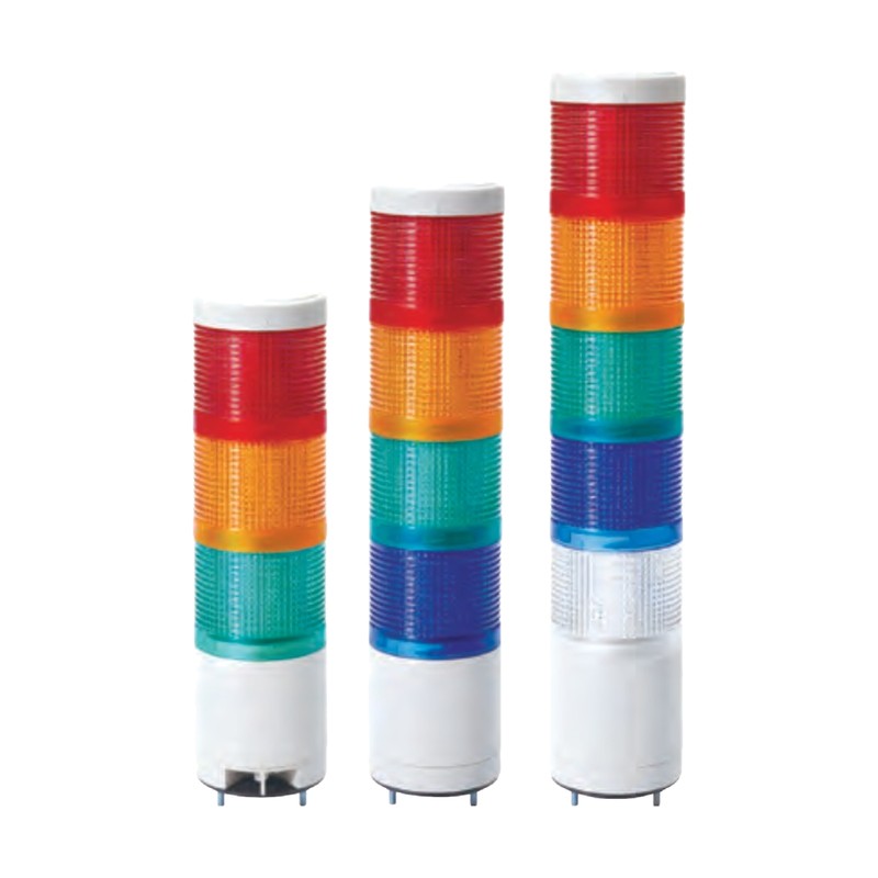 Qlight QTG70ML / QTGA70ML Ø70mm Modular LED Steady/Flashing Tower Light, Direct mount