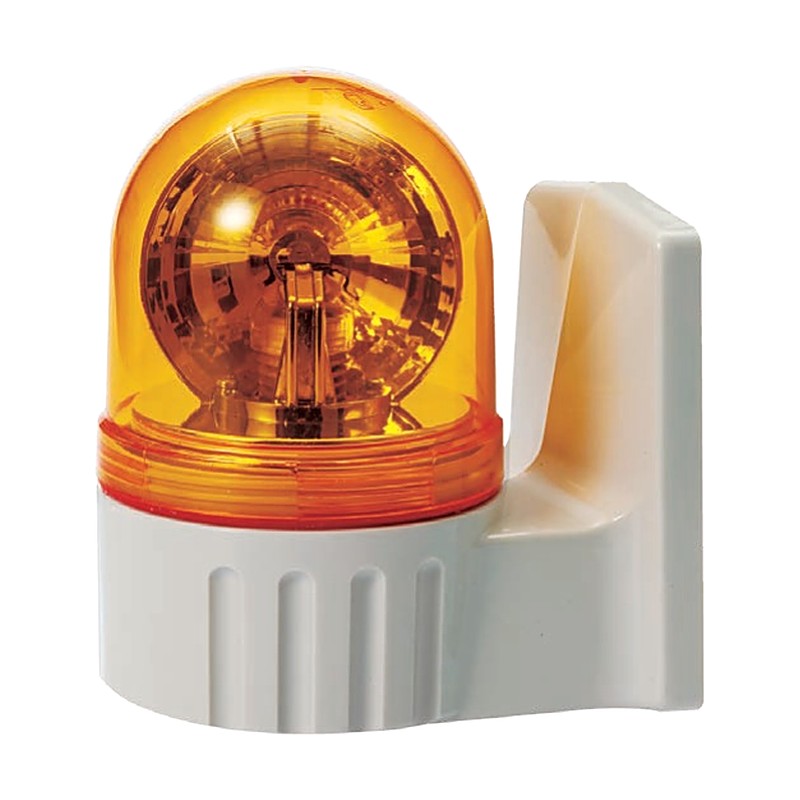Qlight S80ADR/S80ALR Ø80mm LED Revolving Warning Light with Wall Mount