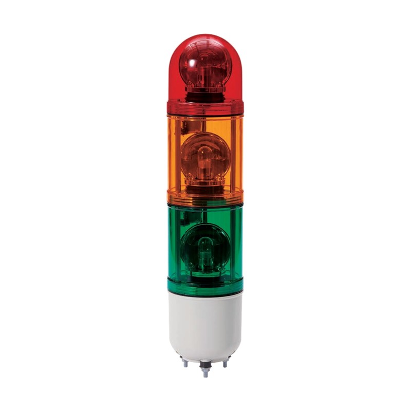 Qlight SR Ø80mm Stackable Warning/Signal Light (Bulb Revolving and LED)